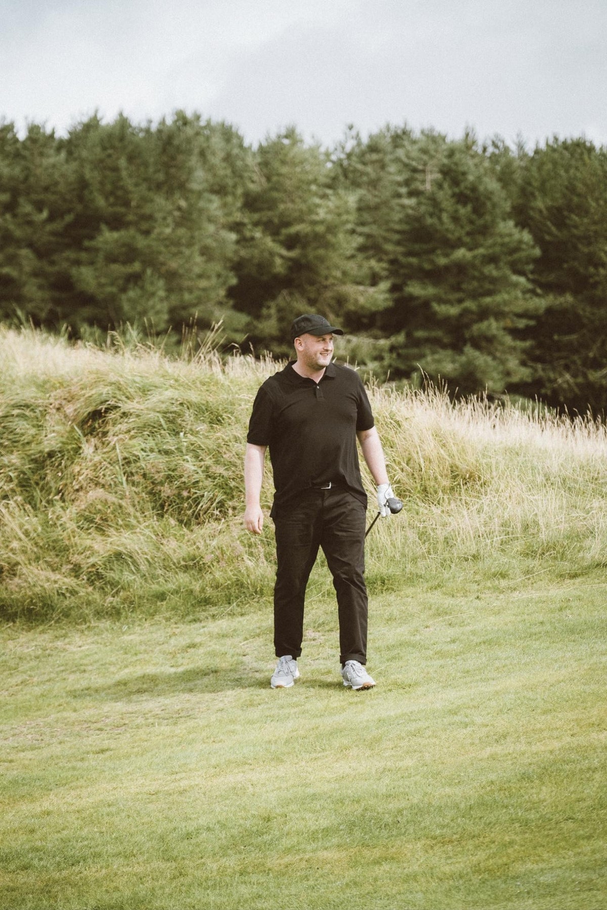 Ryan on a links course in Scotland